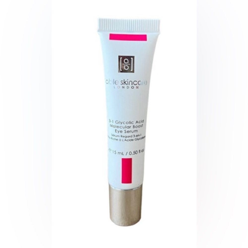 ABLE SKINCARE LONDON 3-1 Glycolic Acid Molecular Boost Eye Serum. Full Size. NEW